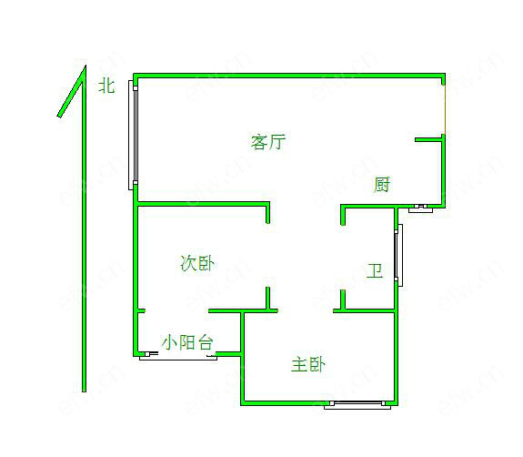 清扬御庭 2室1厅