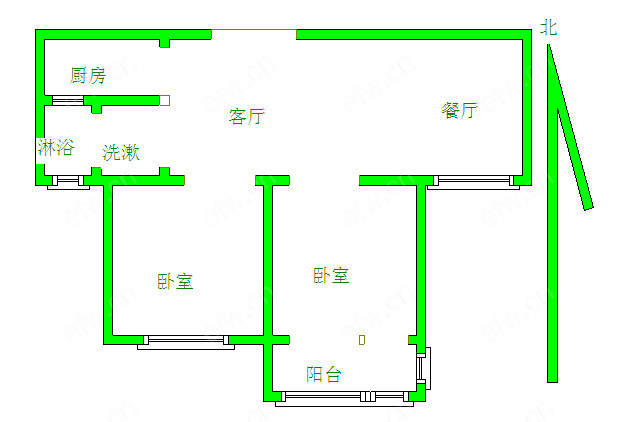 新街家园 2室2厅