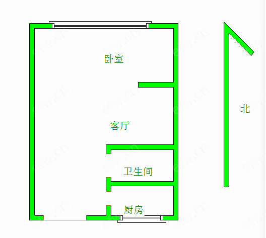 新梁溪人家 1室1厅