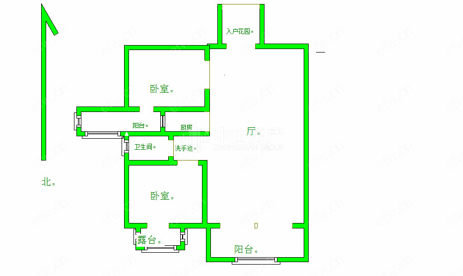 城西花园(西城纪) 2室2厅