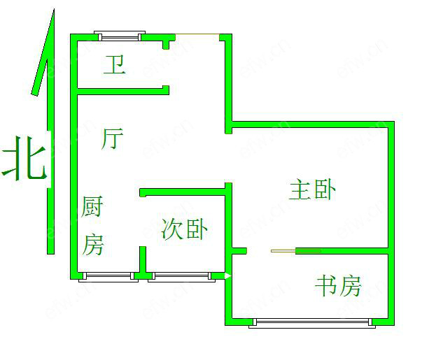 震泽二村 2室1厅 52.45平