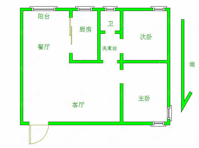 金都花园 2室2厅 房东诚心出售 近学校