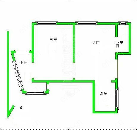 清名新村(清名一村) 1室1厅