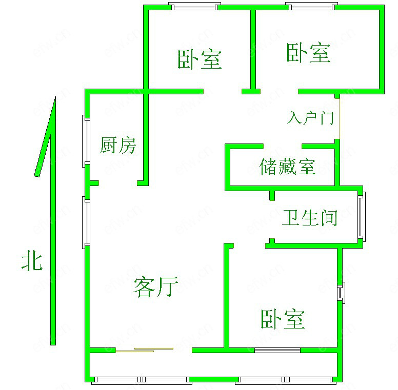 金域缇香一期（金色家园） 3室2厅