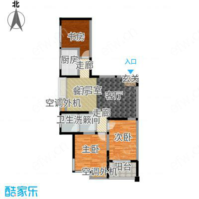 永通公寓  3室2厅 精装修