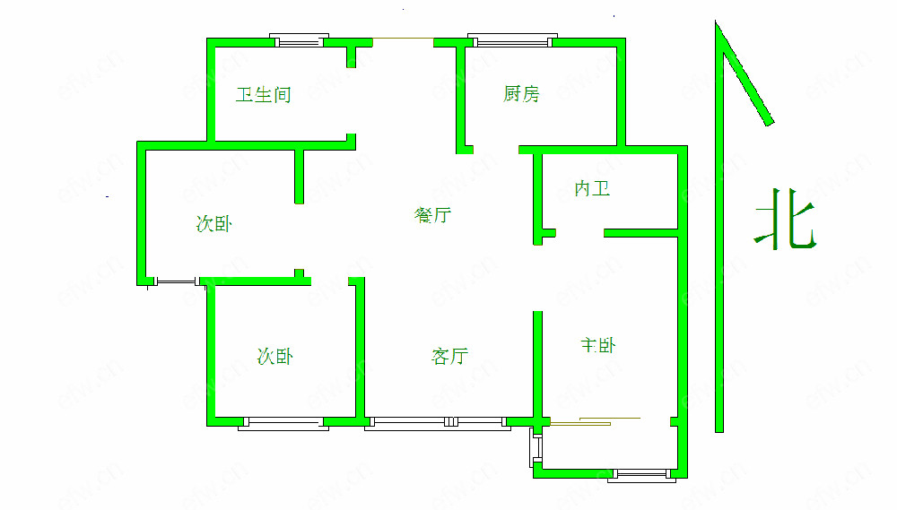 映山华庭（34-38） 3室2厅