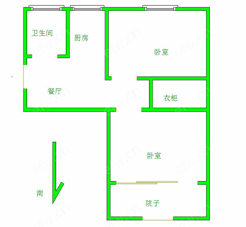 民丰里   2室1厅