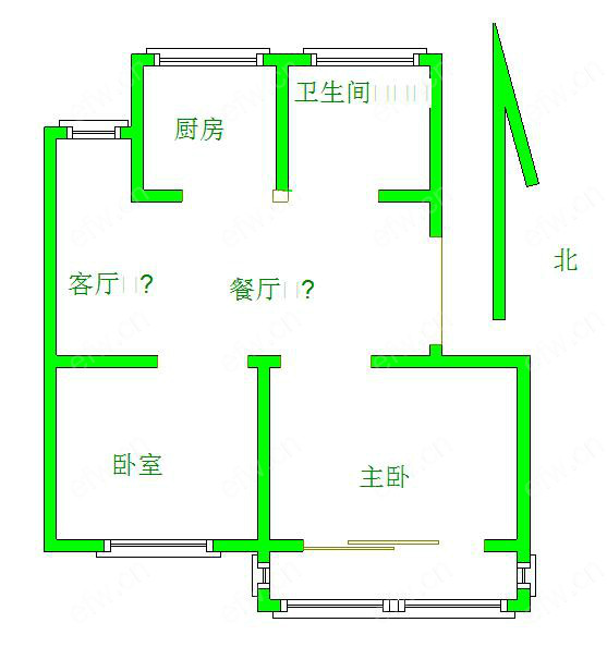 2222222长宁苑 2室1厅