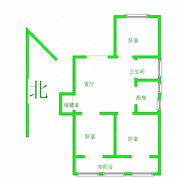 孙蒋新村 3室1厅