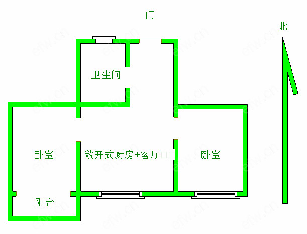 羊腰湾 年轻时尚,2居室,观景房,落地大飘窗,采光视野一流