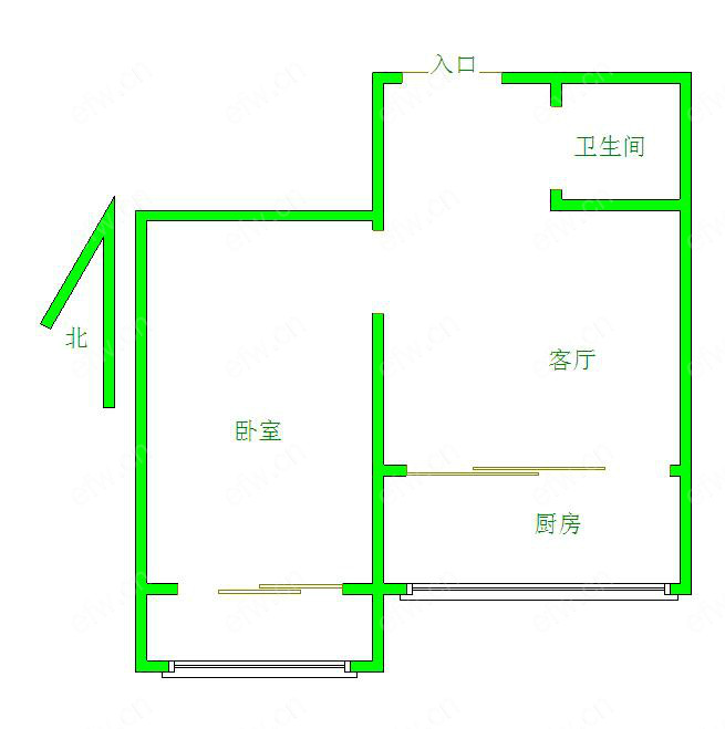 风雷新村（167-239) 1室1厅