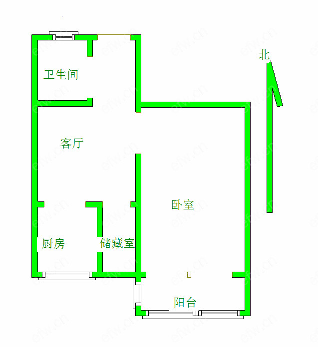 盛新里 难得一见的精装小户型,总价低,朝向好！