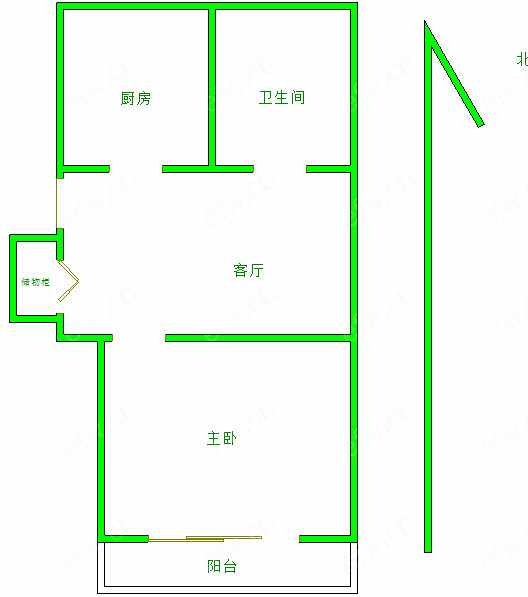 沈巷小区 1室1厅