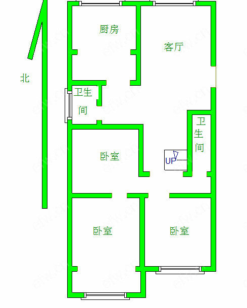 益都苑 3室2厅