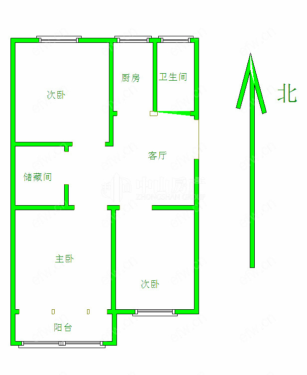 溪南新村  3室1厅