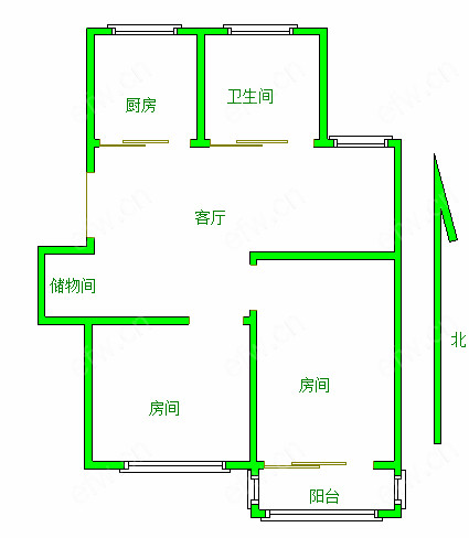金星苑 2室1厅