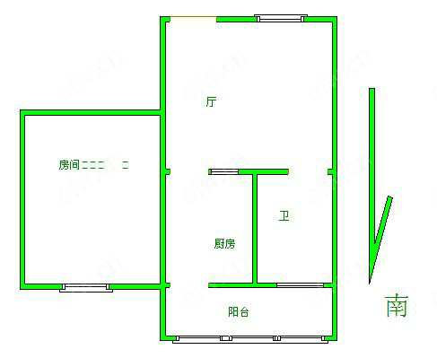 西园里 1室1厅