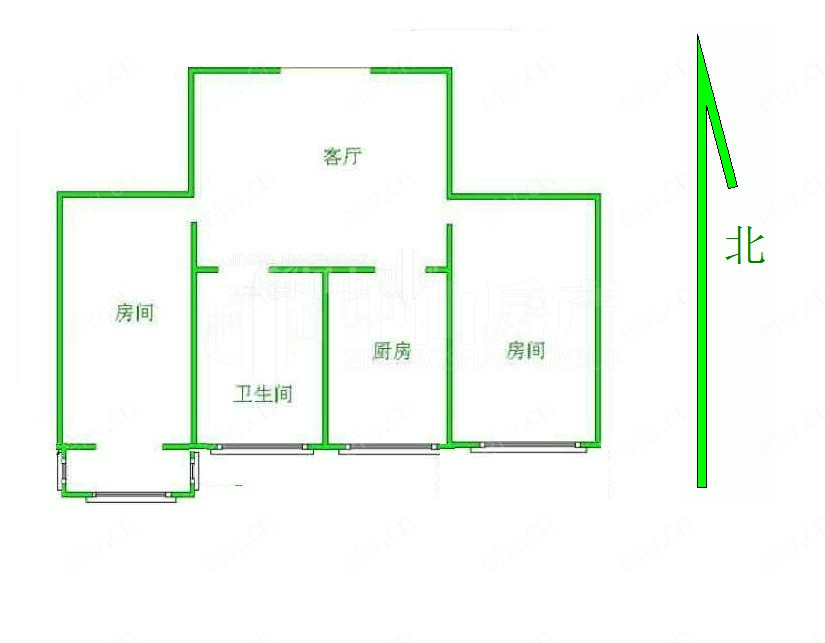 广益佳苑二期 2室2厅
