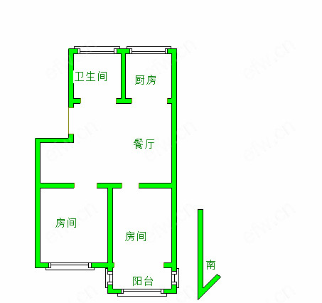 上马墩一村 2室1厅