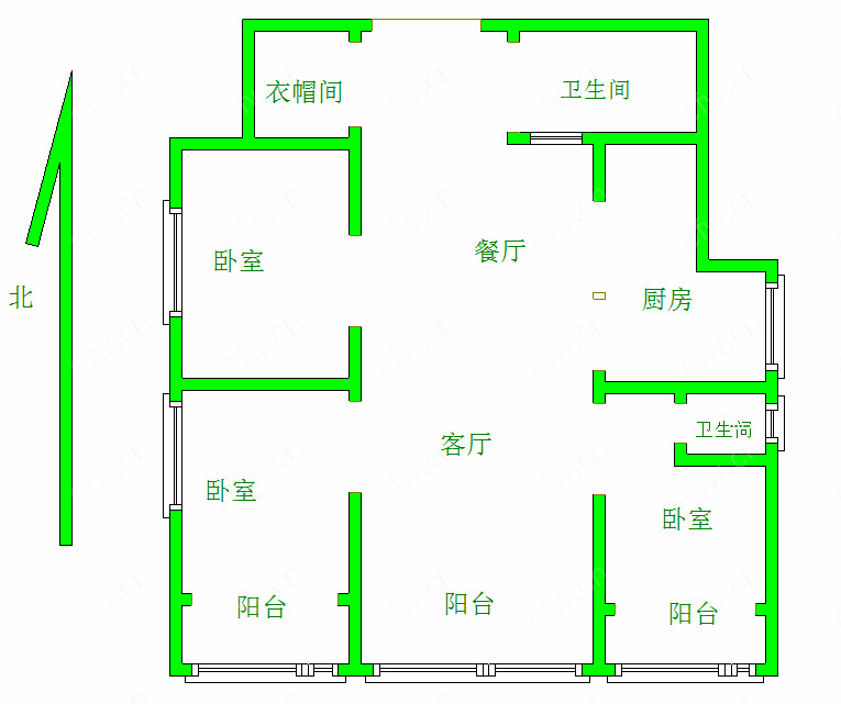 映山华庭（34-38） 3室2厅