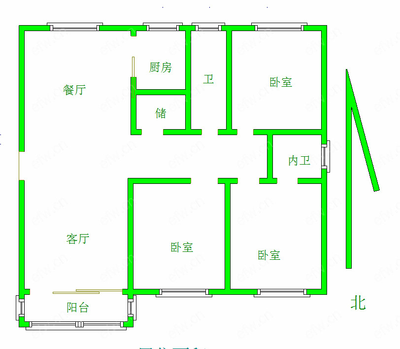 五星家园 3室2厅