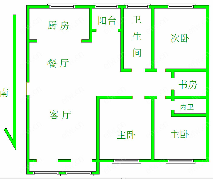 中大诺卡小镇一期（诺卡花园） 4室2厅