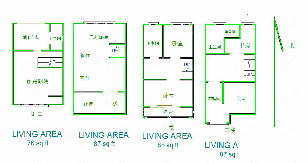 华府庄园四区 4室2厅