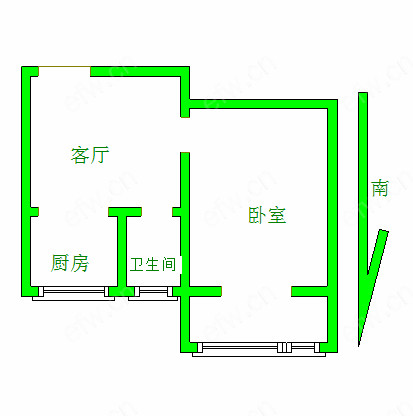 惠龙新村 1室1厅