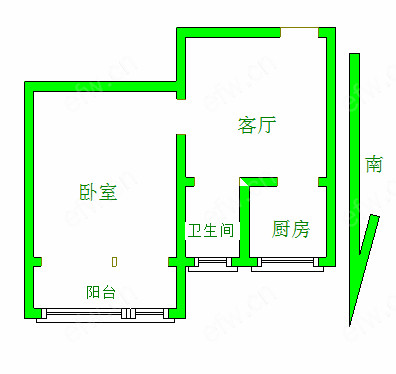 惠龙新村 1室1厅