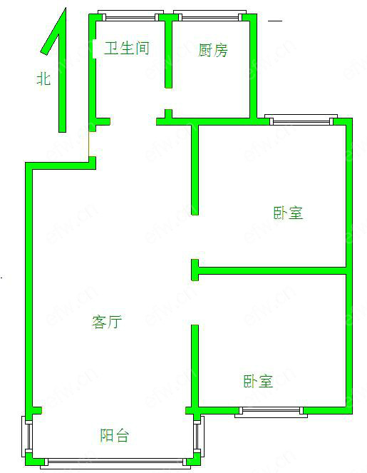 惠泉花园 2室2厅