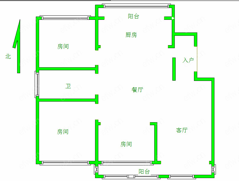 银仁御墅花园 3室2厅