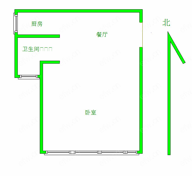 金科观天下 1室1厅