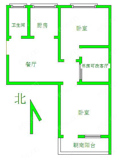 风光里小区(一期) 2室2厅