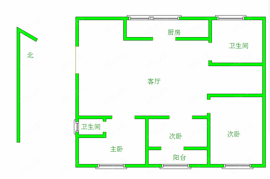 月秀东苑 3室2厅