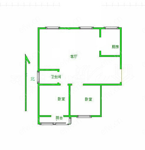 梨花家园 2室2厅