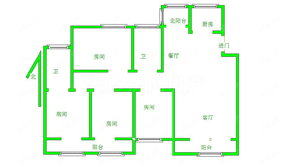 九龙仓时代上城B区 4室2厅