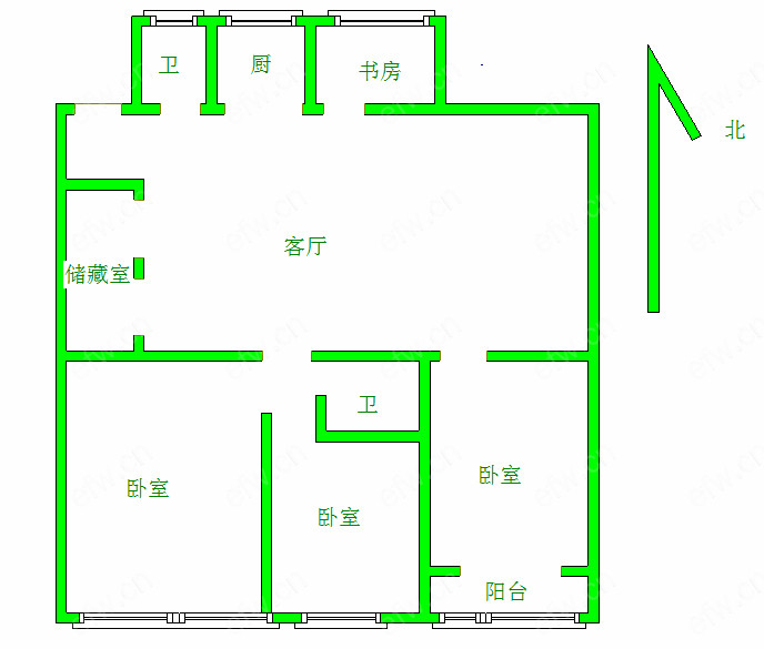 沁园新村 4室2厅