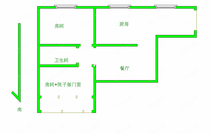 中桥二村 2室1厅120万