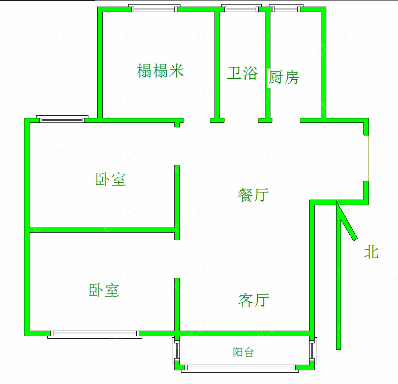 富城湾 3室2厅 装修保养不错