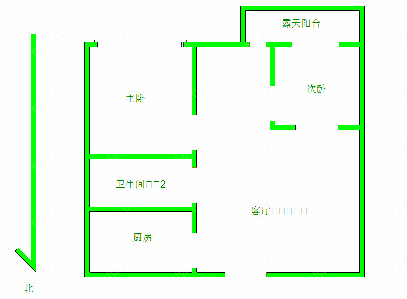 仙蠡墩家园（一期） 2室1厅