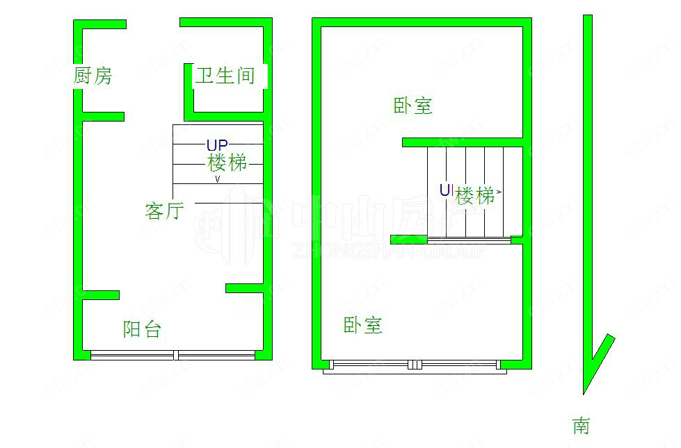 缤悦湾 经典2房 东边户 全明 精装修！拎包入住，双地铁口