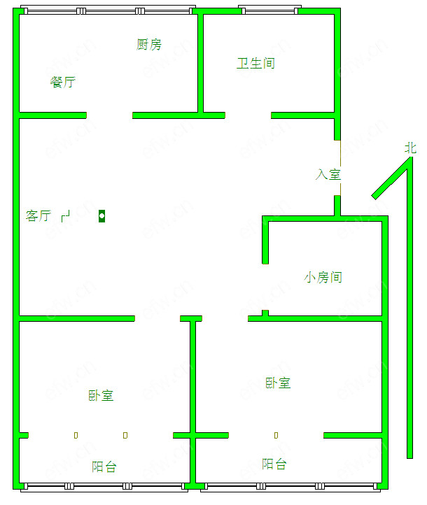 锦盛苑 3室2厅