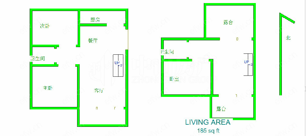 新惠家园（二期51-121） 2室2厅