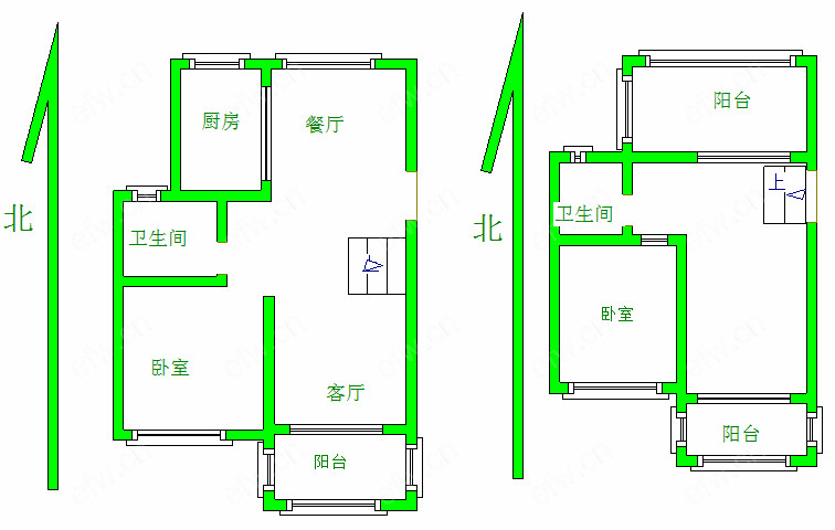 新惠家园（二期51-121） 2室2厅