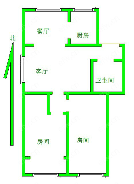 上马墩一村 2室1厅