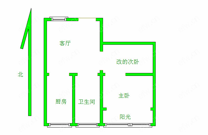 五河新村  2室1厅