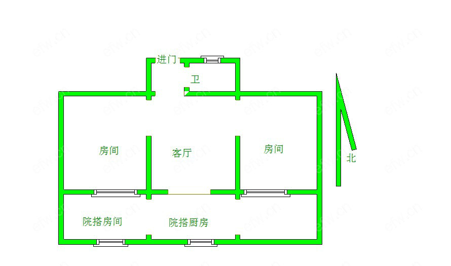 芦庄四区 2室1厅