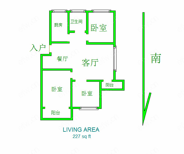 广益佳苑一期  3室2厅