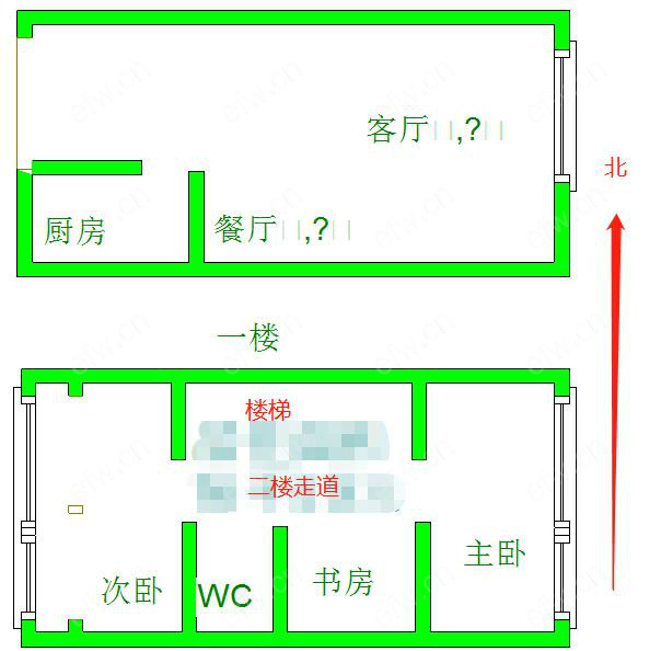 长江国际花园一期 2室2厅