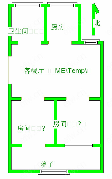 轻院小区 2室2厅